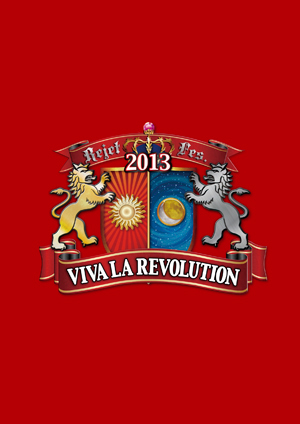 Rejet Fes 2013 VIVA LA REVOLUTION イベントパンフレット